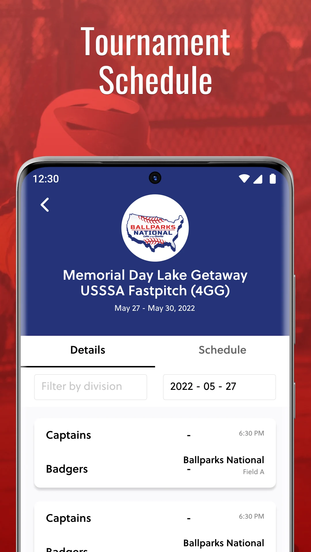 Ballparks National screenshot